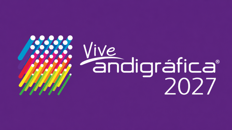 Logotipo colorido Andigrafica 2027