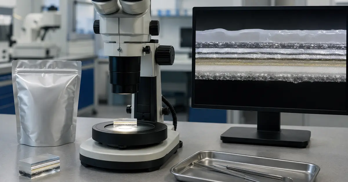 Ingeniería inversa de un envase terminado: cómo reconstruir sus capas e investigar su fabricación