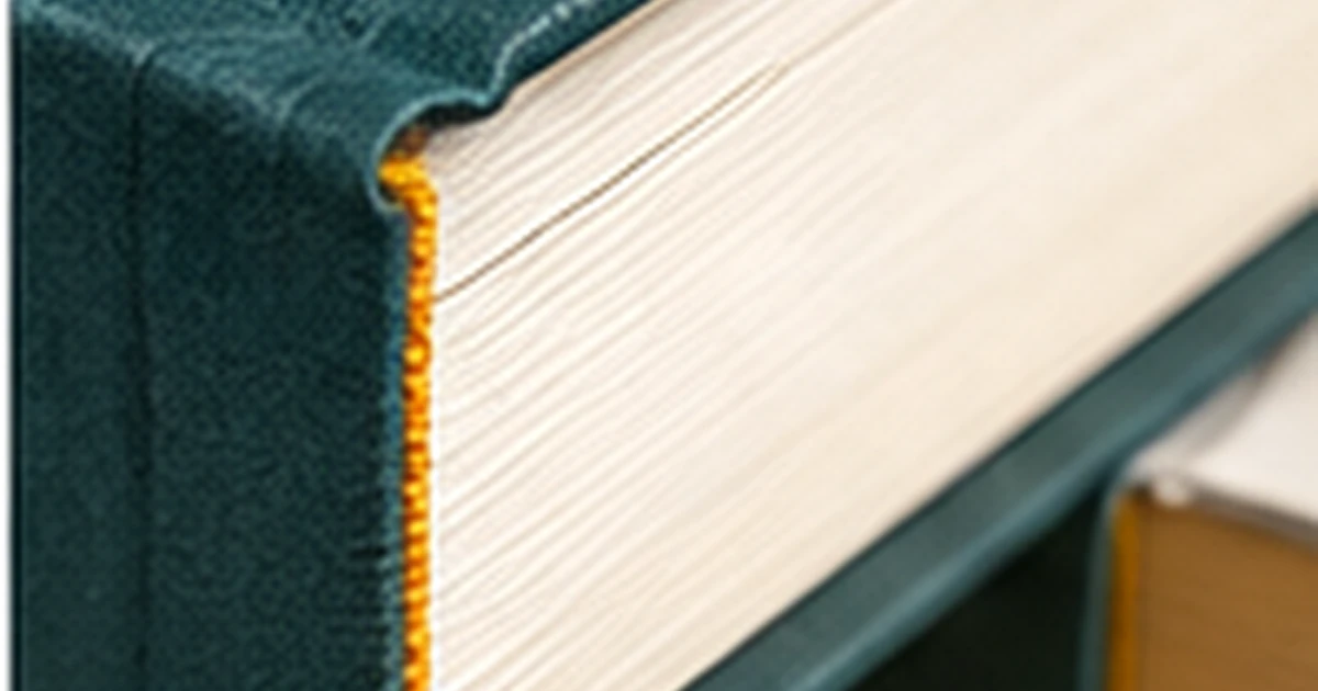Libro de tapa dura o cartoné con cubierta rígida y lomo reforzado