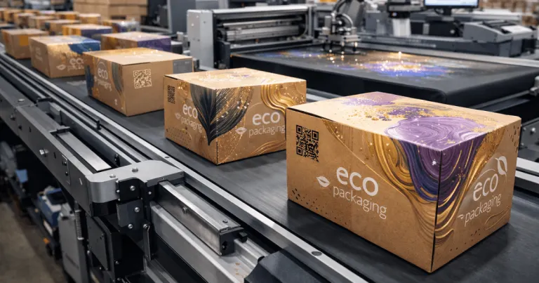 Producción de cajas ecológicas de lujo Producción de cajas ecológicas de lujo