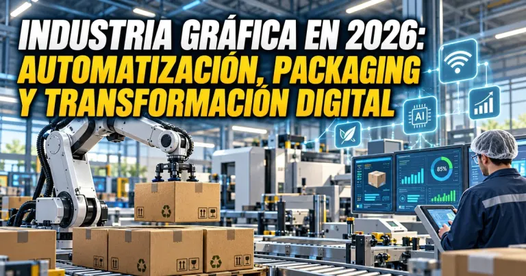 Industria gráfica en 2026: automatización Industria gráfica en 2026: automatización